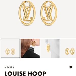 Authentic LV earrings